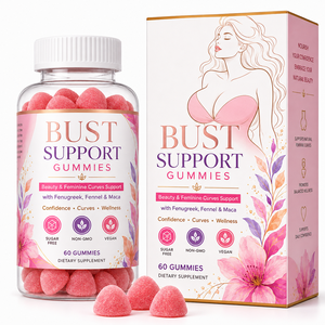 Gummies de soutien pour la poitrine à la biotine 2500mcg avec formule végétale 950mg pour la croissance des <span class=keywords><strong>cheveux</strong></span>, des <span class=keywords><strong>ongles</strong></span> <span class=keywords><strong>et</strong></span> des courbes, végétaliennes - Product Image 1