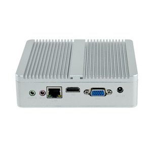 Mini PC Fanless B2B Sharerdp Supplier avec processeur Intel <span class=keywords><strong>Core</strong></span> i3, i5, i7 (modèles 6100U, 6200U, 7100U, 7200U, 7500U, <span class=keywords><strong>8250U</strong></span>, 8550U, 5005U) et 2/4 ports Ethernet 5V - Product Image 1