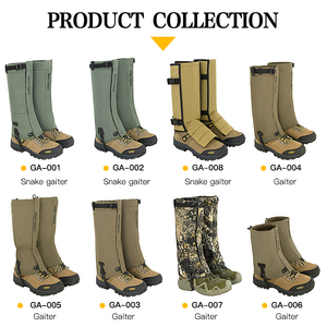 Guêtres de protection contre les serpents GAF en toile imperméable pour la protection des jambes contre les morsures - Product Image 5