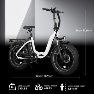 Vélo électrique pliable pour adultes 500W 48V Batterie au lithium 7 vitesses <span class=keywords><strong>Homologué</strong></span> CE Freins à disque doubles Moteur de moyeu arrière sans balais Autonomie de 54 km - Product Image 1
