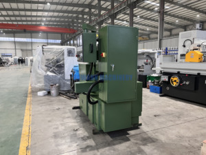 เครื่องผสมโลหะแบบ2แกนเครื่อง CNC เฟืองเกลียวสำหรับทำชิ้นส่วนเกียร์ YK3150ตัด - Product Image 3