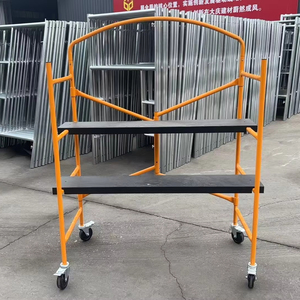 Hộ gia đình giàn giáo thang di động leo núi nền tảng cho kỹ thuật trang trí gấp - Product Image 1