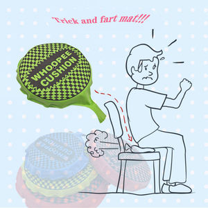 Langgg Whoopee Cushion Fart Sound Noise Fart Sound Toy Maker Prank Toy Party Prop Stress Relief Kids Adults Whoopee Bag Medium