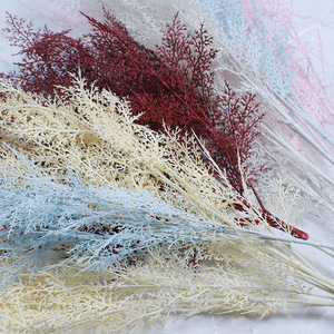 Fleurs artificielles en plastique haute simulation, blanc champagne, bleu, rouge, pour décorations de mariage, aménagement de plafond et paysagisme - Product Image 1