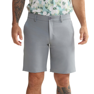 Pantalones Cortos Deportivos de Golf y Tenis para Hombre con Logotipo Personalizado OEM, Forro de Gel de Silicona, Ligeros, Cómodos, Ajuste Delgado, Elásticos en 4 Direcciones, Suaves, Negros - Product Image 2