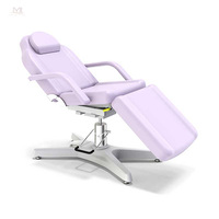 Katia-B20 Table de Soin Esthétique et Spa Pliable Réglable Hydraulique, Chaise de Salon Portable pour Massage Cosmétique et Soins du Visage, Idéale pour Thérapie et Extension de Cils
