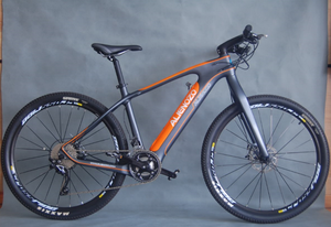 X-tiger — vélo électrique de vtt en fibre de carbone, bicyclette à disque xt - Product Image 3