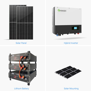 Onduleur hybride domestique 10 kW 15 kW 20 kW 25 kW monophasé/triphasé <span class=keywords><strong>avec</strong></span> <span class=keywords><strong>batterie</strong></span> lithium haute tension pour système d'énergie <span class=keywords><strong>solaire</strong></span> - Product Image 2
