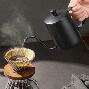 Bouilloire à café en acier inoxydable 304 à bec col de cygne pour un café filtre de précision, idéale pour la maison et le café - Product Image 4