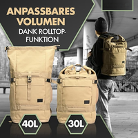 Sac à dos de simulation tactique Jungle résistant à l'usure personnalisé pour le camping et l'aventure en milieu sauvage