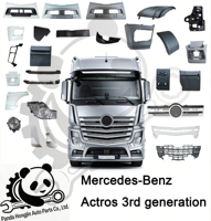 Nueva Lámpara Antiniebla LED 9408200156 9408200056 Derecha/Izquierda para Mercedes para Camiones Axor, Piezas de Plástico de Alta Resistencia