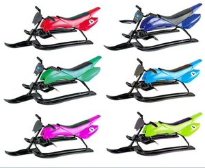 Luge d'hiver, traîneau, Racer, frein sûr, motoneige, volant, Scooter de neige - Product Image 6
