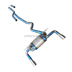 Para <span class=keywords><strong>Bmw</strong></span> 4 Series F32 F33 F36 G22 <span class=keywords><strong>418i</strong></span> 420i 425i 428i 430i B58 2,0 T silenciador de válvula de titanio Catback tubo de escape - Product Image 3