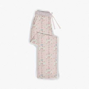 Pantalones de Hombre, Pantalones de Bambú de Pierna Recta, Ultra Suaves y Elásticos, con Estampado de Dibujos Animados, Ropa de Estar por Casa - Product Image 2