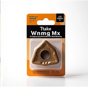 Inserto de torneado negativo Wnmg Mx de 80 grados para mecanizado de metales - Product Image 2