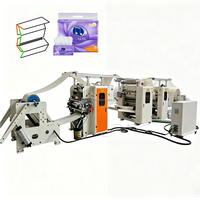 Máquina Automática para Laminación de Toallas con Pegamento N Fold AfH, Máquina para Papel Tisú M Fold