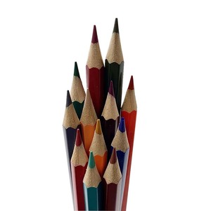 Coffret de crayons de couleur promotionnels, mini crayons de couleur avec logo personnalisé, crayons de couleur en bois avec boîte en <span class=keywords><strong>papier</strong></span> - Product Image 3