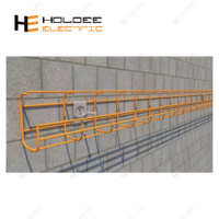 HOLDEE Paniers à câbles en treillis métallique enduit de résine époxy 50 x 25 mm