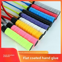 Bande adhésive plate en PU pour raquettes de badminton/tennis, bandes de poignée antidérapantes pour cannes à pêche, ruban de maintien anti-transpiration Erping YMQ-010