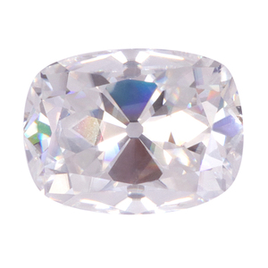 <span class=keywords><strong>Pierre</strong></span> de Moissanite Blanche Certifiée GRA, Taille Coussin 'Old Mine' (<span class=keywords><strong>Ancienne</strong></span> Mine), 1ct 2ct 3ct, Moissanite de qualité diamant - Product Image 3