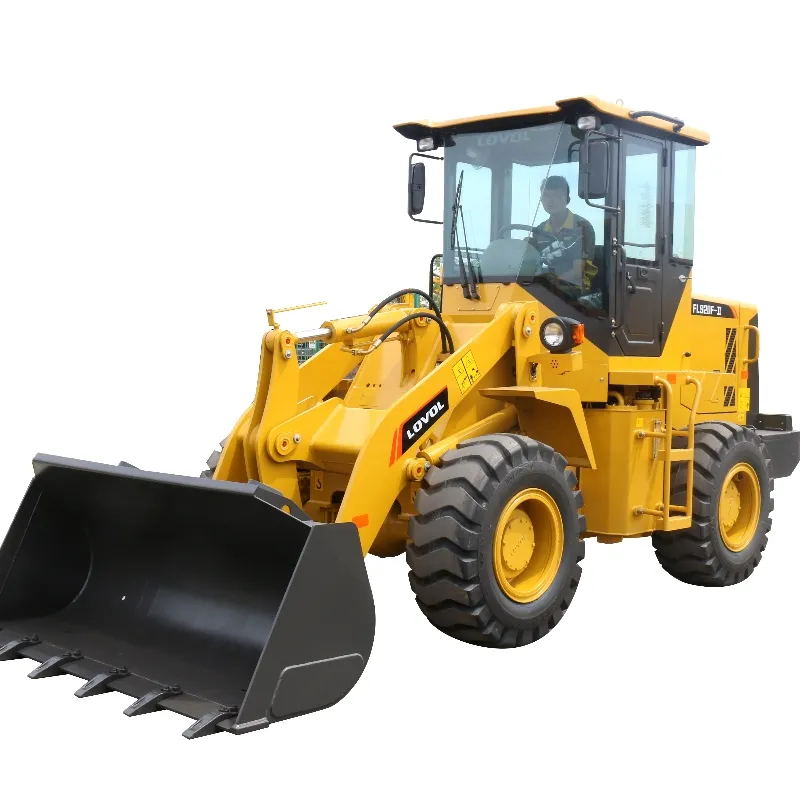 HanPei SHANTUI 6 Ton Wheel Loader buatan China Lovol 956 roda Loader FL920F