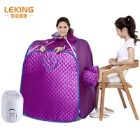 Saunaking Factory Vente en gros Prix bas Mini sauna portable pliable pour 2 personnes Capsule de sauna humide SPA Tente de sauna