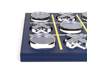 Tablero <span class=keywords><strong>de</strong></span> <span class=keywords><strong>Juego</strong></span> <span class=keywords><strong>de</strong></span> Tres en Raya Personalizado <span class=keywords><strong>de</strong></span> Cuero PU, <span class=keywords><strong>Ajedrez</strong></span> OX <span class=keywords><strong>de</strong></span> Acrílico <span class=keywords><strong>de</strong></span> Lujo con Tablero <span class=keywords><strong>de</strong></span> Cuero - Product Image 4