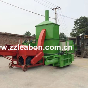 Elektrische automatische Kompression verpackung Tier pferd Schaf Geflügel Bettwäsche Wurf Holzspäne Mais stiel Silage Ballen presse Maschine - Product Image 2