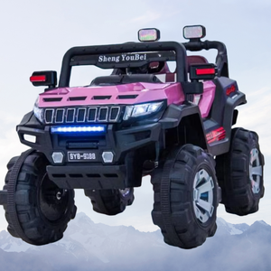 Hot Selling Children's Electric <strong>Car</strong> Four-wheel <strong>Remote</strong> <strong>Control</strong> Baby Toy <strong>Car</strong> Can <strong>Sit</strong> in Adult Double Child <strong>Car</strong> - Product Image 4