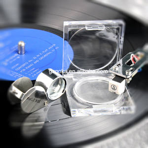 GOKA Vente directe d'usine Cartouche de disque vinyle Stylus Magic Cleaning Gel avec <span class=keywords><strong>loupe</strong></span> Kit de nettoyage personnalisable - Product Image 1