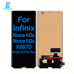 หน้าจอ OLED แท้สำหรับ <span class=keywords><strong>Infinix</strong></span> Note 40s Note 50s X6870 Note 40 Pro Plus พร้อมจอสัมผั<span class=keywords><strong>ส</strong></span> ชุดซ่อมครบชุด - Product Image 1