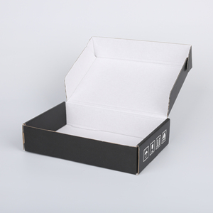 Sinh thái thân thiện bền biểu tượng tùy chỉnh gói gấp vận chuyển hộp sóng gửi thư kraft giấy carton hộp bưu phẩm - Product Image 2