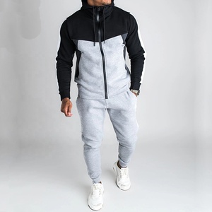 Chándal deportivo con cremallera para hombre, ropa deportiva con logotipo personalizado, diseño personalizado - Product Image 1