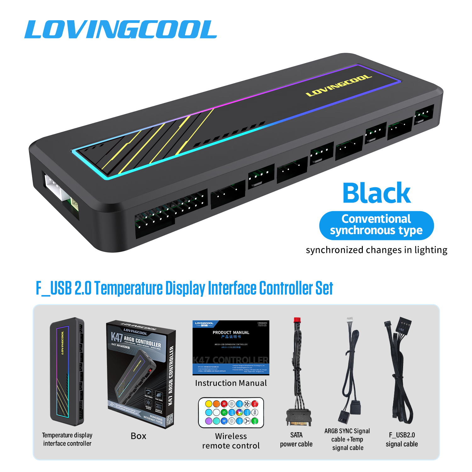 F_USB2.0 édition noir