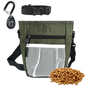 Free sample Customized Logo Pet Large Capacity Portable Lightweight Weatherproof Dog <b>Treat</b> <b>Training</b> Pouch Clicker - Product Image 1