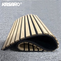 Panneaux muraux acoustiques Kasaro au meilleur prix, réduction du bruit pour salle de musique, studio, panneaux muraux en bois, panneaux acoustiques absorbant le son