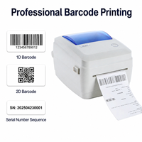 Printer Label Barcode Termal Kelas Industri Profesional dengan Sensor Tanda Hitam di Celah untuk Label Harga Supermarket dan Inventaris Stok