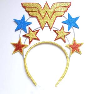 Nouveautés : Bandeau à paillettes en forme d'aile, mignon, motif dessin animé, étoile, pour filles, fête de Noël, Fête des Enfants, taille unique - Product Image 2