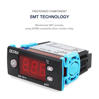 Contrôleur de température numérique universel EW-181H pour micro-ordinateur, thermostat de crise pour la réfrigération et le chauffage