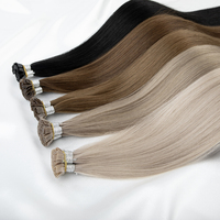 Extensions de cheveux vietnamiennes de haute qualité Remy Double Drawn Noir naturel 1 #   Extensions de cheveux 100% naturels à pointe plate en kératine pour salon