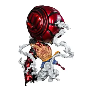 22CM Figure Anime 1 Piece 4th gear Great Ape King Gun Luffy Character Model Ornament Anime Action Figure