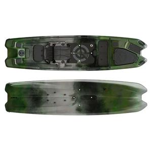 Kayak tactique haute performance Pro 128 fabriqué aux États-Unis pour adultes unisexe avec siège surélevé et options de montage en stock Tactical Pro - Product Image 1