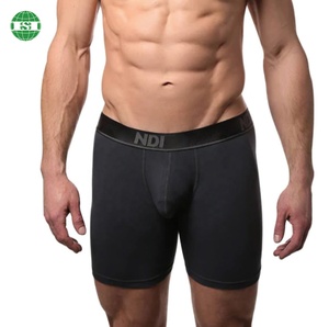 <span class=keywords><strong>Nome</strong></span> personalizzato Boxer da uomo cotone biologico spandex biancheria intima maschile etichette Private pacchetto personalizzato ONE STOP SERVICE - Product Image 1