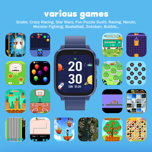 Reloj Inteligente Educativo para Niños con 18 Minijuegos, Rastreador de Actividad, Alarma, <span class=keywords><strong>Calculadora</strong></span>, Suministro Directo de Fábrica al por Mayor para Minoristas - Product Image 1