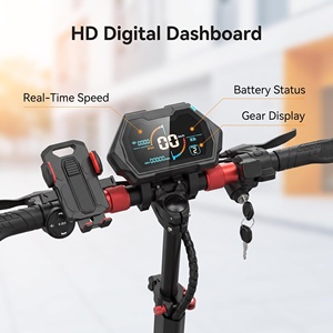 Scooter Todoterreno de Alta Potencia, 45 km de Autonomía, Ligero, 48V, Plegable, Scooter Eléctrico de Dos Ruedas - Product Image 4