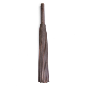 Forniture per adulti giocattoli sessuali Bdsm antico manico in legno frusta in pelle fustigatore