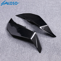 AKOSO F900XR 2023 Carénages de carrosserie 3K Carénage latéral de réservoir de carburant avant de moto en fibre de carbone sèche pour BMW F900R F900XR 2020 + 2023