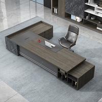 Bureau de direction modulaire extensible et convertible SPARKLE Foshan, style moderne et simple, en bois, pour usage en villa