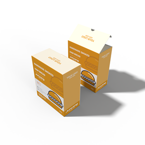 กล่องก้นทำจากกระดาษลูกฟูกสำหรับใส่ซูชิแฮมและเบอร์เกอร์ - Product Image 3