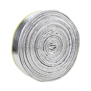 Feuille d'isolation thermique en aluminium de 2,0 pouces de large, résistante au feu, pour la protection des tuyaux d'échappement - Product Image 1